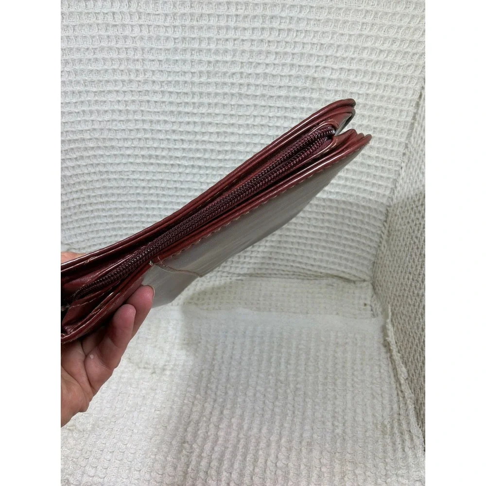 Christian Religious Christian Art Gifts Bible Cover Large Burgundy Brown BBL680